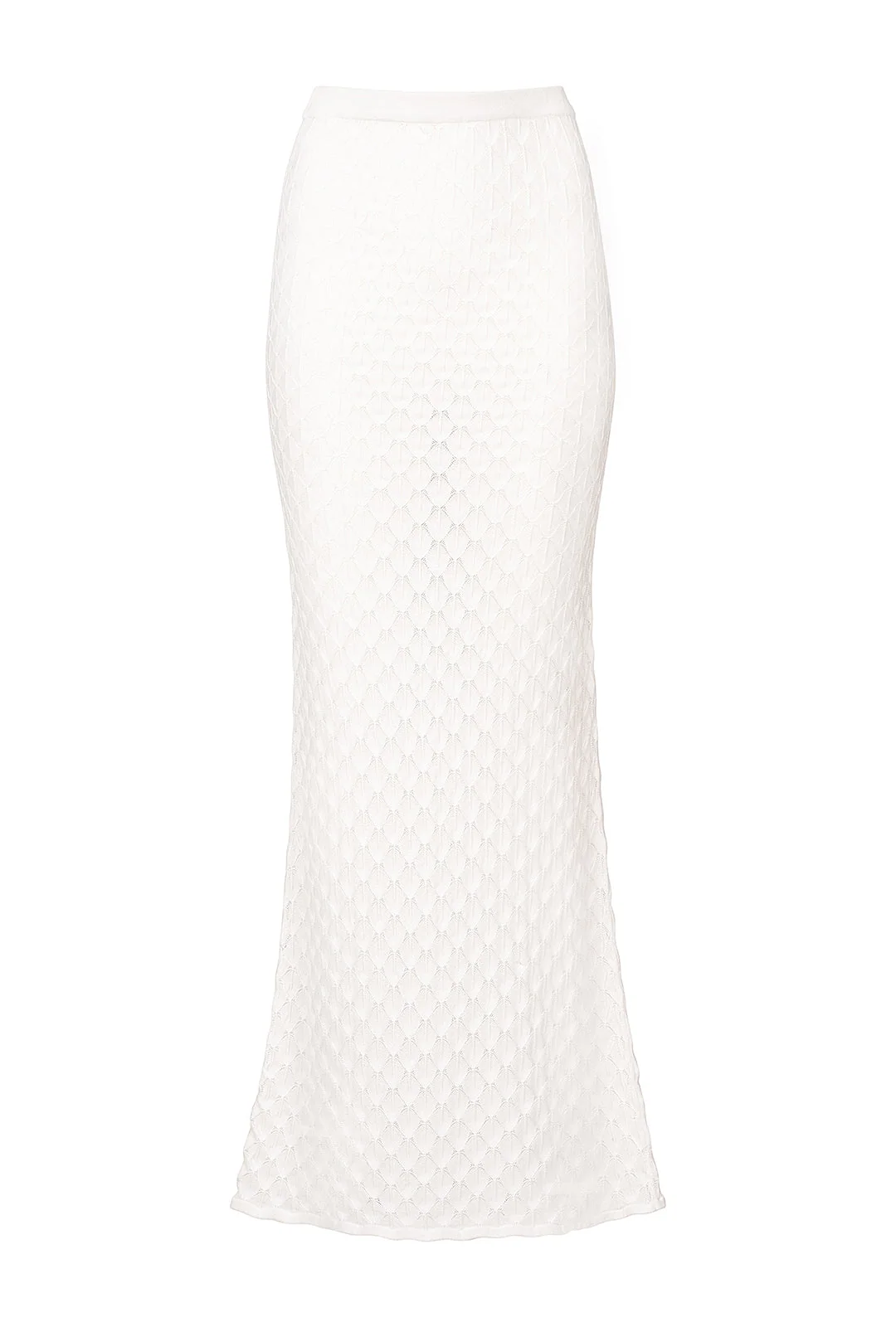 St Lucia Crochet Skirt - Bridal White