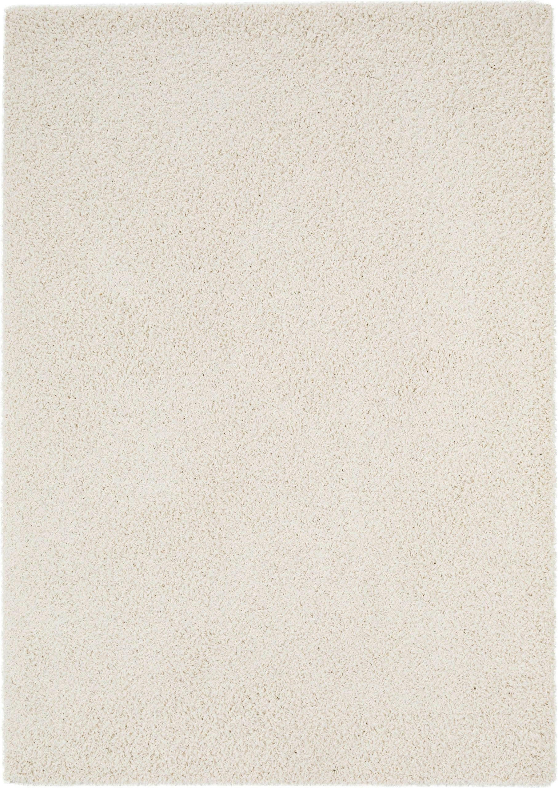 SWIRLS - Tapis à poils longs beige 80x150