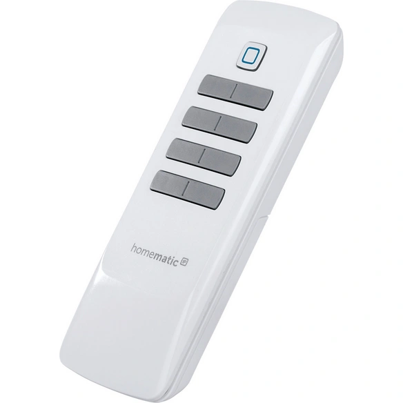 Smart-Home-Fernbedienung, Funkreichweite: 300 m, weiß, mit 8 Tasten