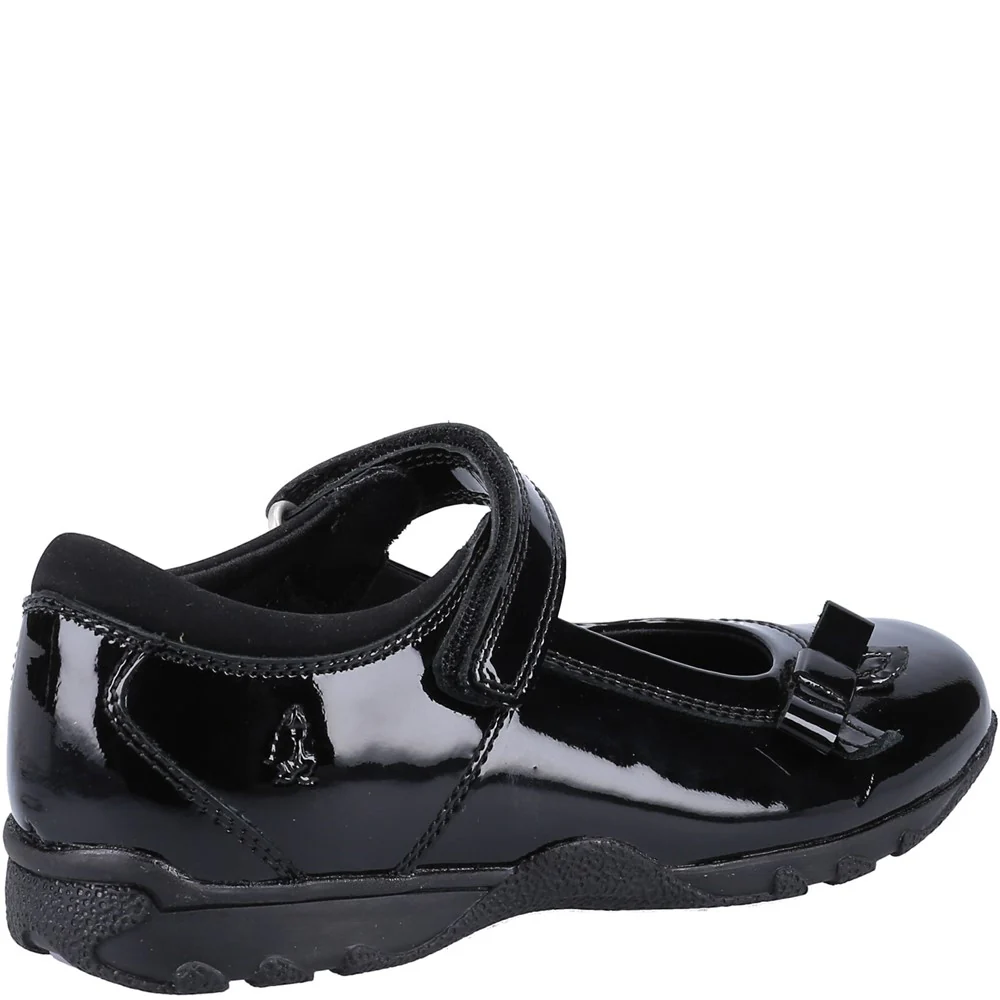 Hush Puppies Carrie Senior Patent School Shoes