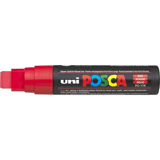 Uni-ball Red Posca Marker PC-17K