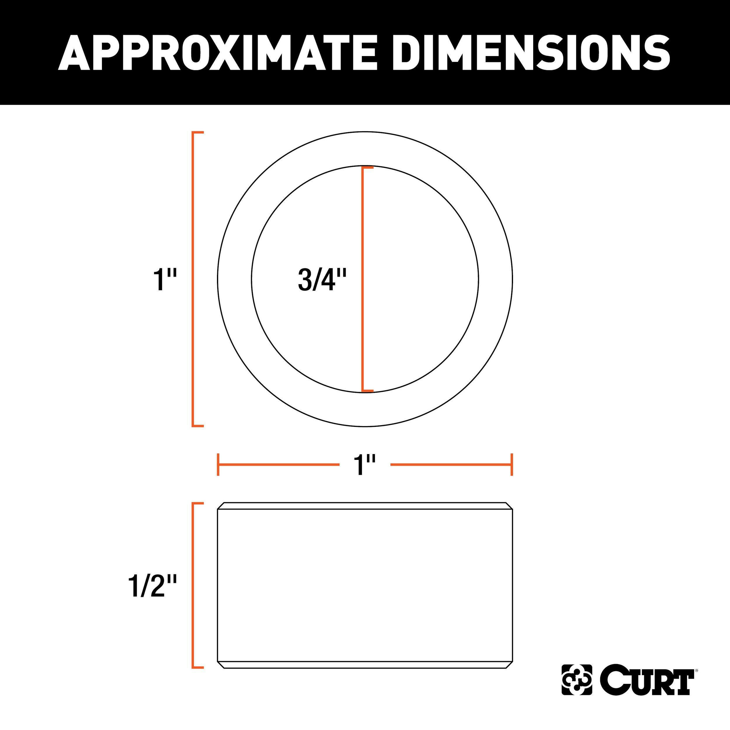 CURT Trailer Ball Reducer Bushing