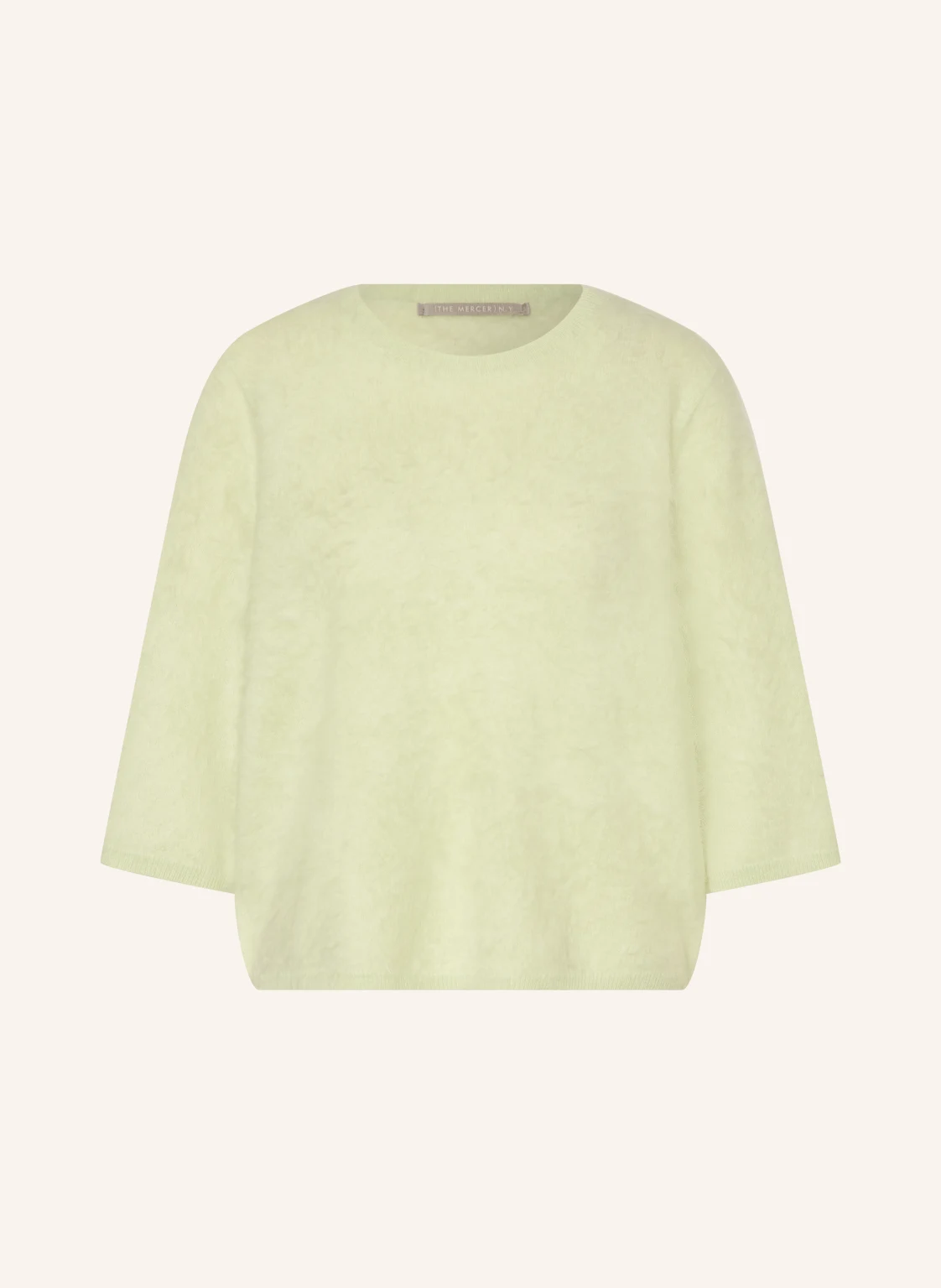 (THE MERCER) N.Y. Cashmere-Pullover mit 3/4-Arm