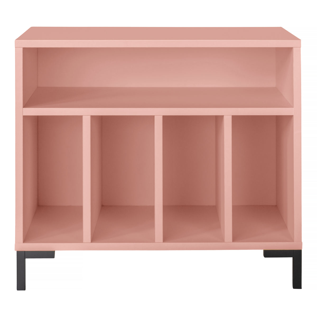 Kast voor platen roze