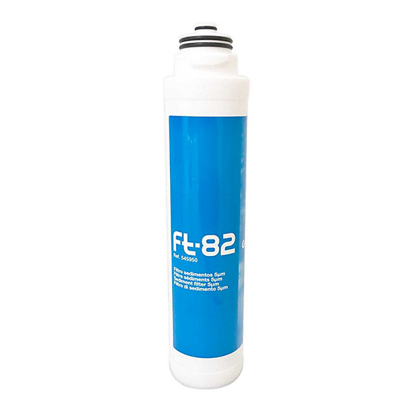 Cartouche Filtre à Sédiment Ft82 - 5microns Pour Filtre Sous évier Duo Ou Trio Uf