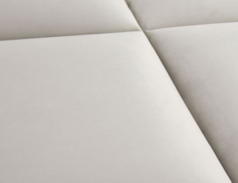 Wandkissen Samt Cappuccino 60x30 cm