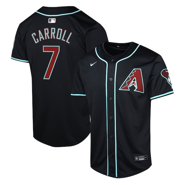 Corbin Carroll Arizona Diamondbacks Nike Youth Alternate Limited Player Jersey - Black