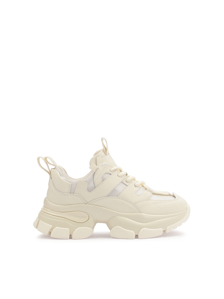 Ladies’ off-white sneakers