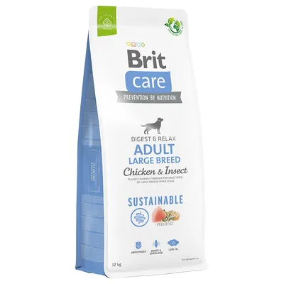 Brit Care Dog Sustainable Adult Large Breed Chicken & Insects