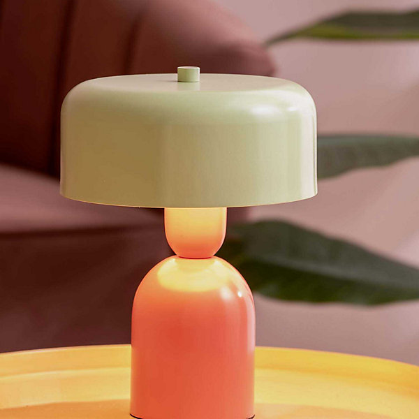 Lampe à poser Double Funky - Rouge, Vert