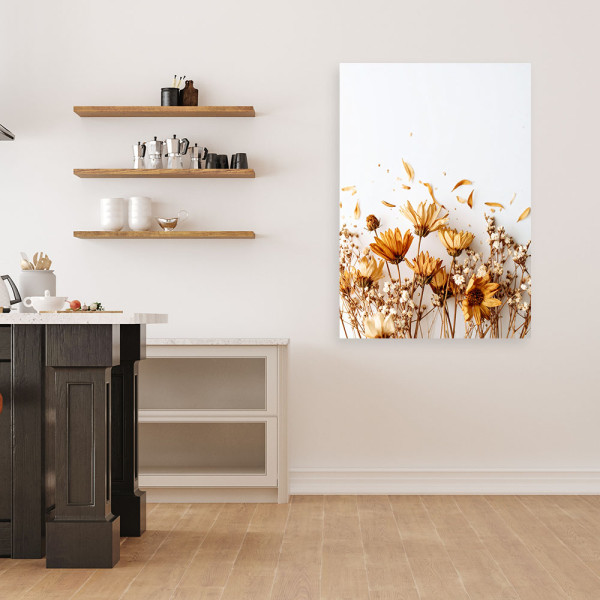 Obraz do salonu jadalni, Suche kwiaty polne 20x30