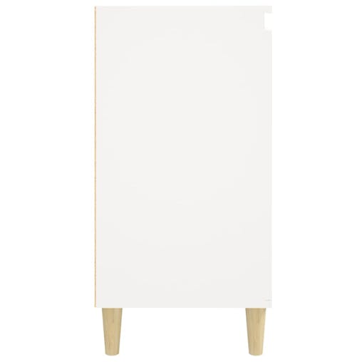 NNEVL Bedside Cabinets 2 pcs White 40x35x70 cm Engineered Wood