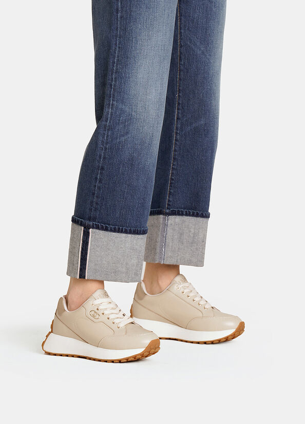 Sneakers in pelle
