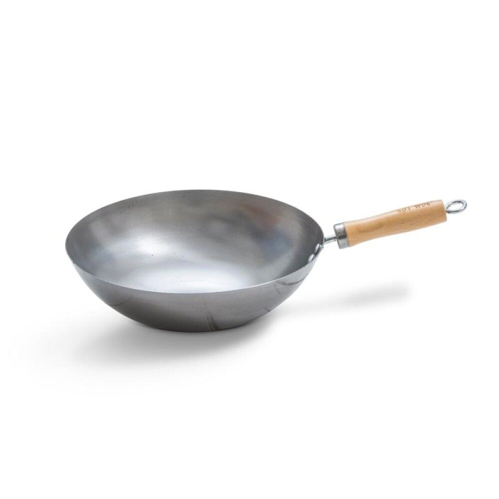 WOKPANNE HOT WOK STÅL Ø30CM