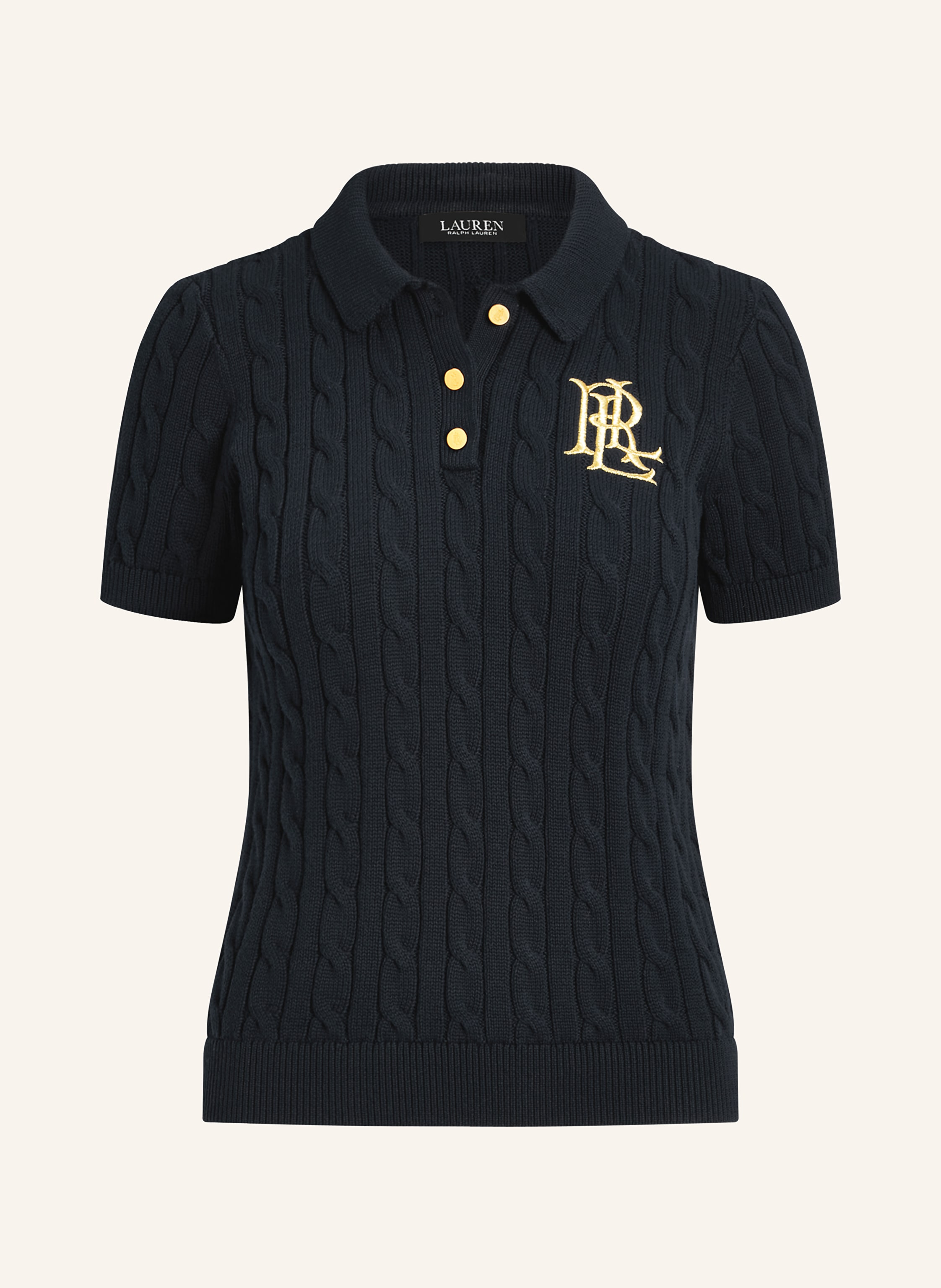 LAUREN RALPH LAUREN Strick-Poloshirt