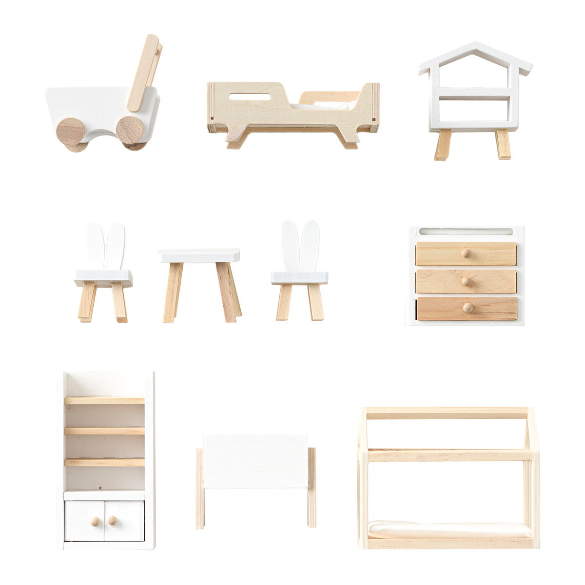 Petite Amélie Puppenhaus BLANCHE 19 tlg