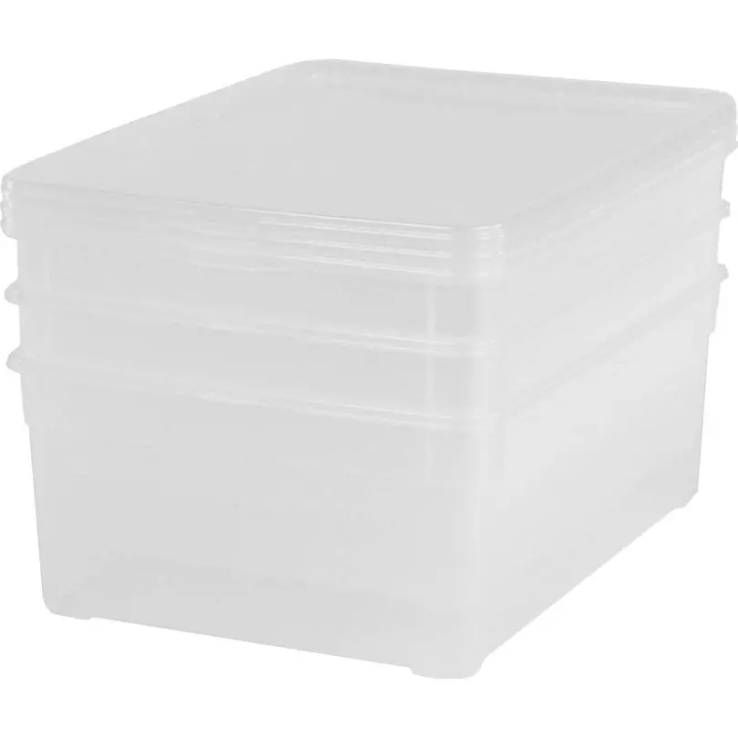 Aufbewahrungsbox 3er-Set Men Shoe