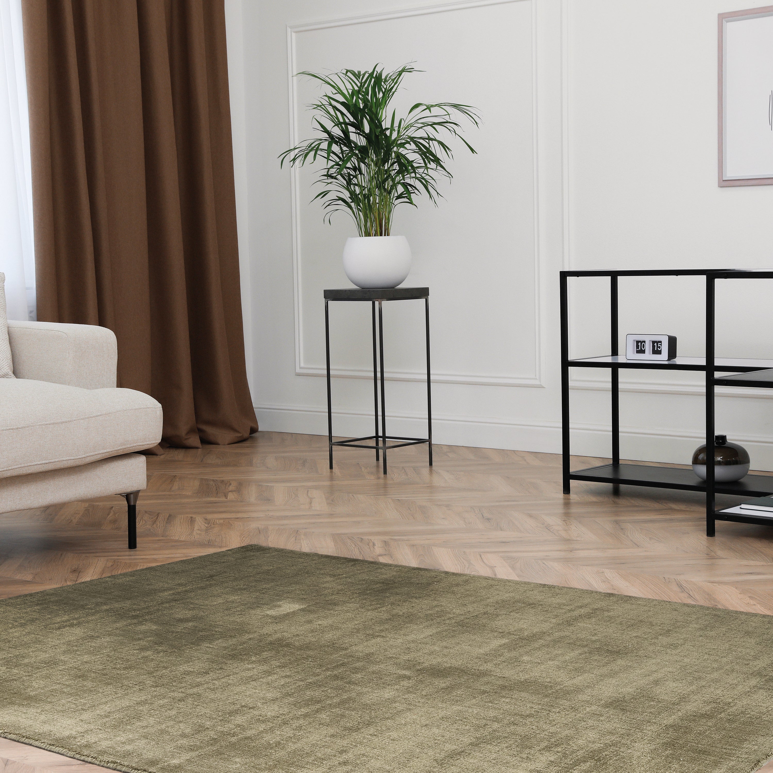 Acsento Corfu Vloerkleed 240 x 340 cm - Hunter