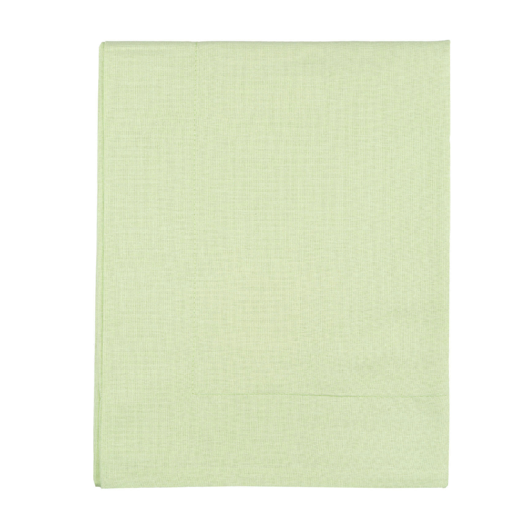 - Taie de traversin en 100% coton vert clair 43x135 cm