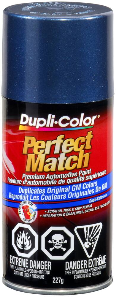 Dupli-Color Perfect Match Premium Acrylic Lacquer Automotive Aerosol Spray Paint, Regal Blue (27, WA 360E), 227-g