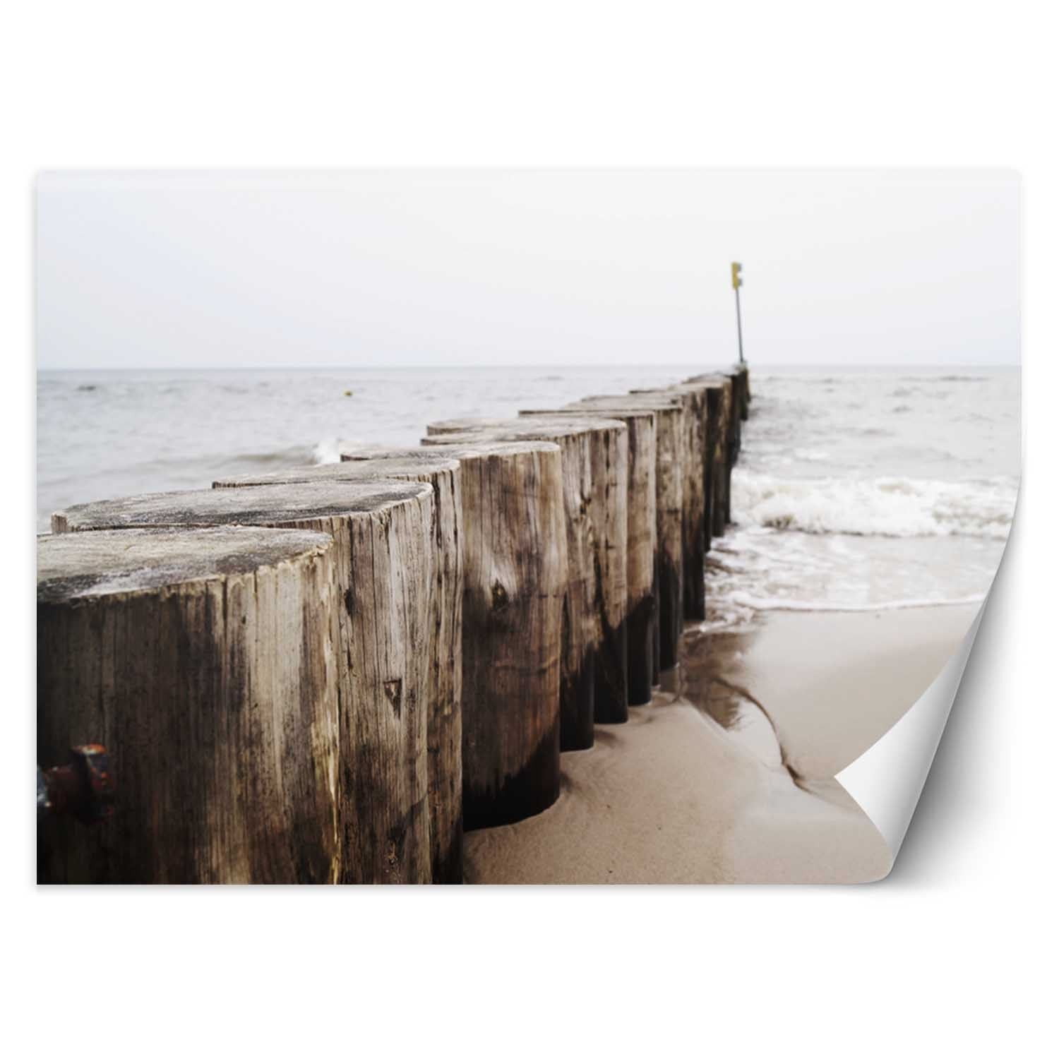 Feeby Fototapeta, Falochron nad morzem 150x105