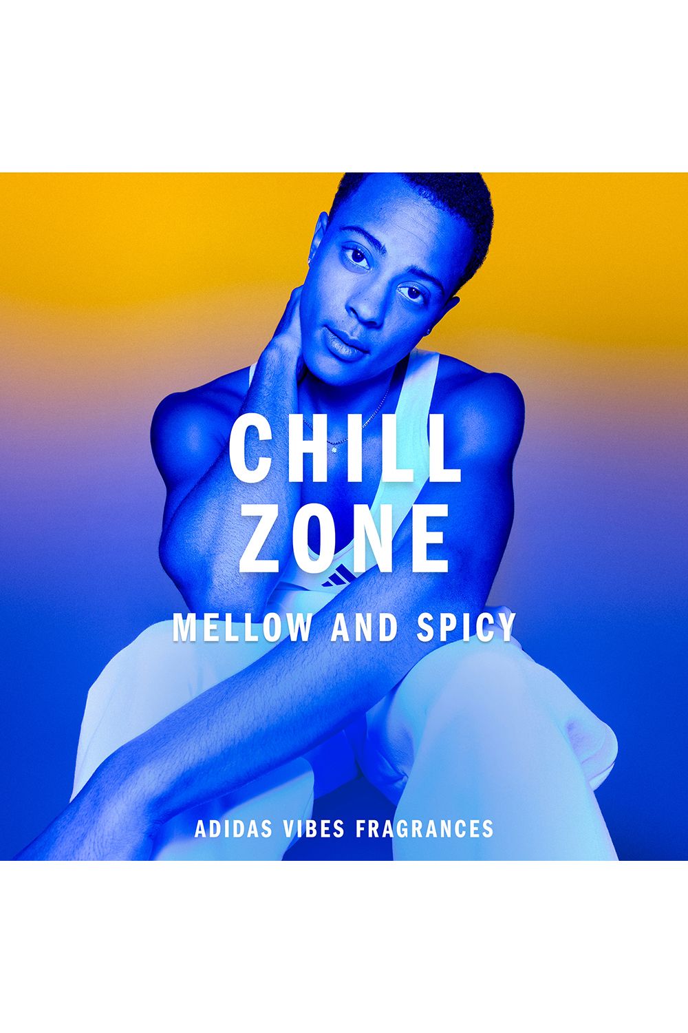Adidas Vibes Chill Zone Eau de Parfum, For All, 100ml