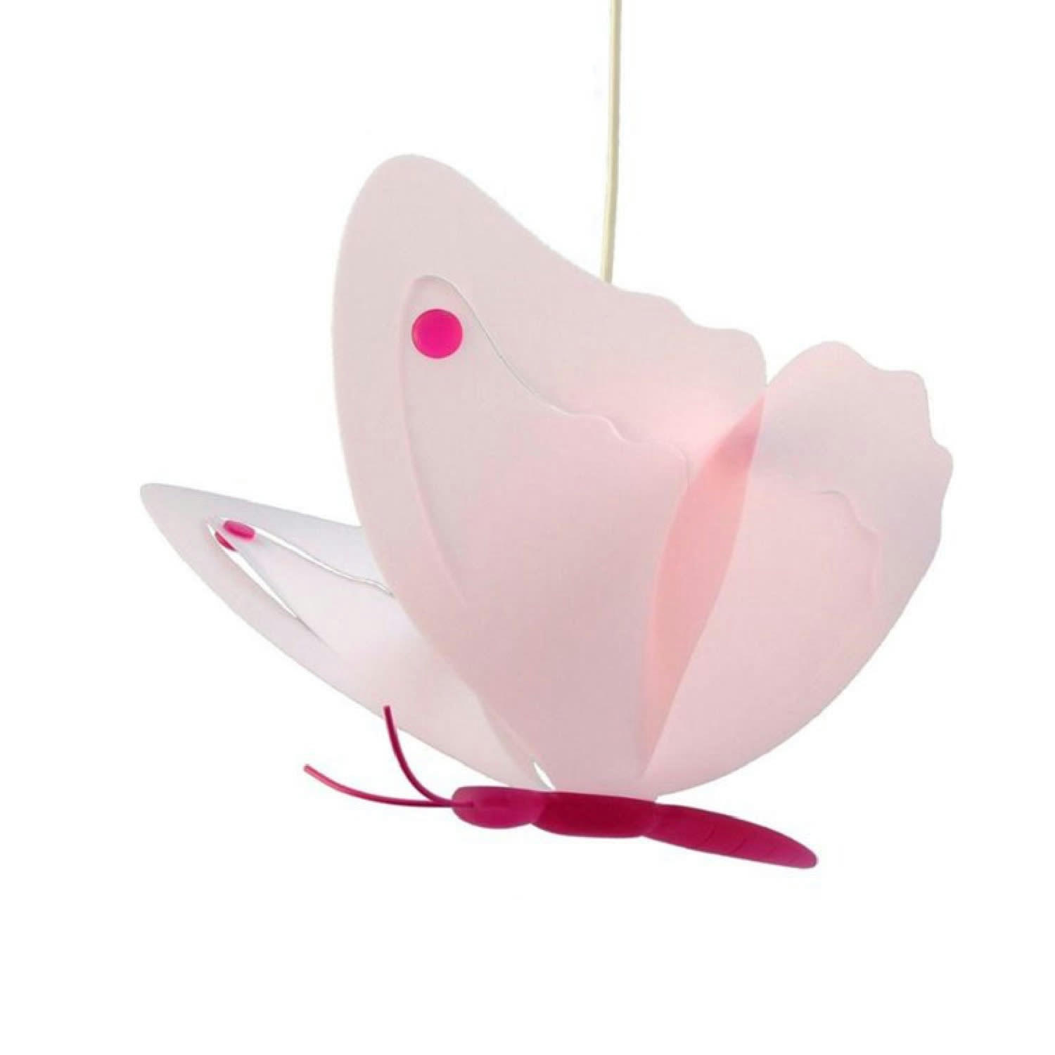- Suspension enfants Papillon Rose 45cm