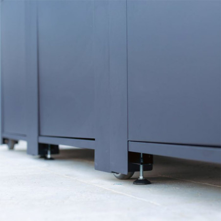 Lot 2 pieds inox réglables Modulo - ENO