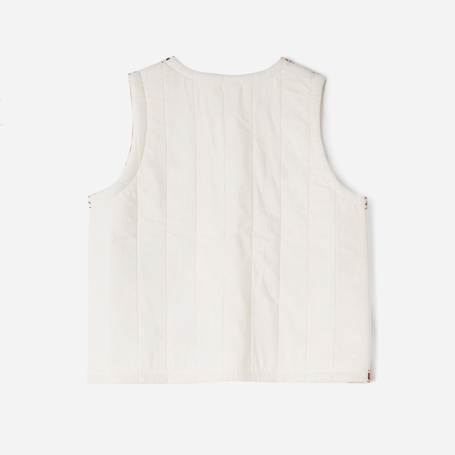 Gilet TEXTO écru maxi broderies