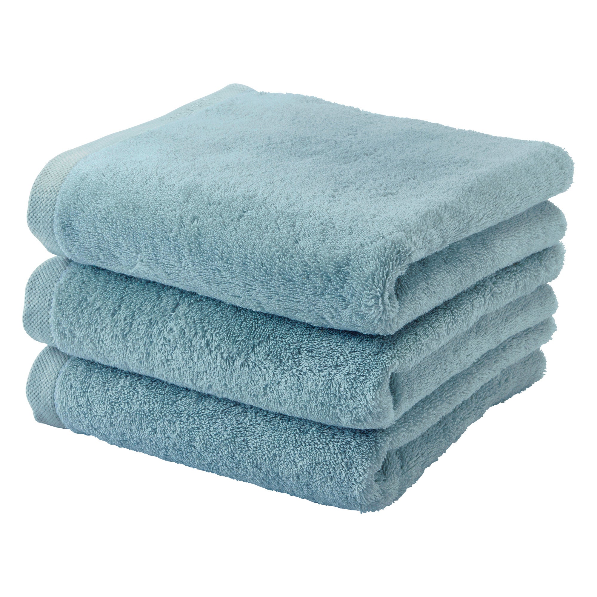 London Handdoek Aquatic   Blauw   Katoen
