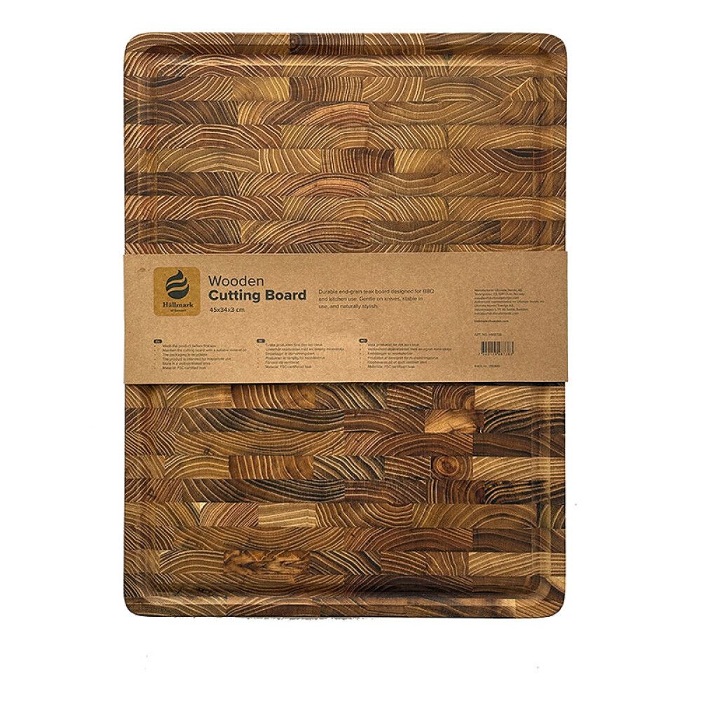 SKJÆREFJØL HÄLLMARK TEAK 3X34X45CM