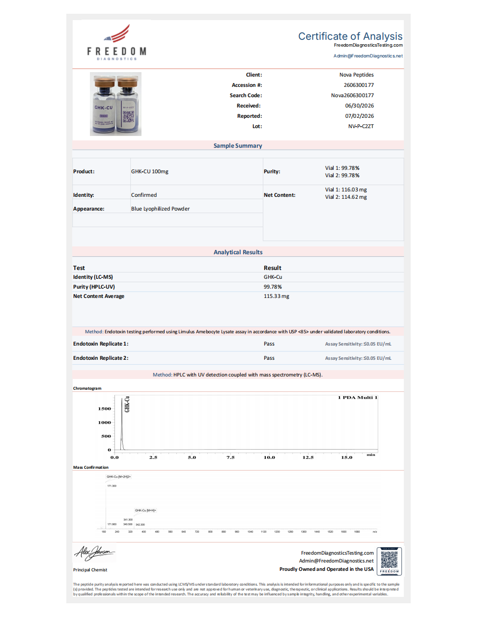 CU100 | GHK-Cu Copper Peptide 100mg × 10 Vials