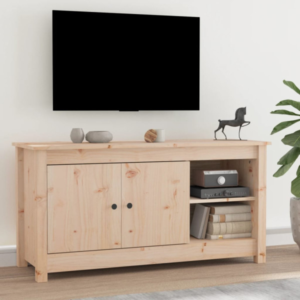 Szafka pod Telewizor Rtv Brąz Mat Drzwiczki Nowoczesny 103x36,5x52cm