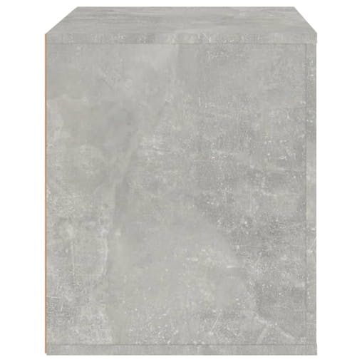 NNEVL Bedside Cabinet Concrete Grey 50x39x47 cm