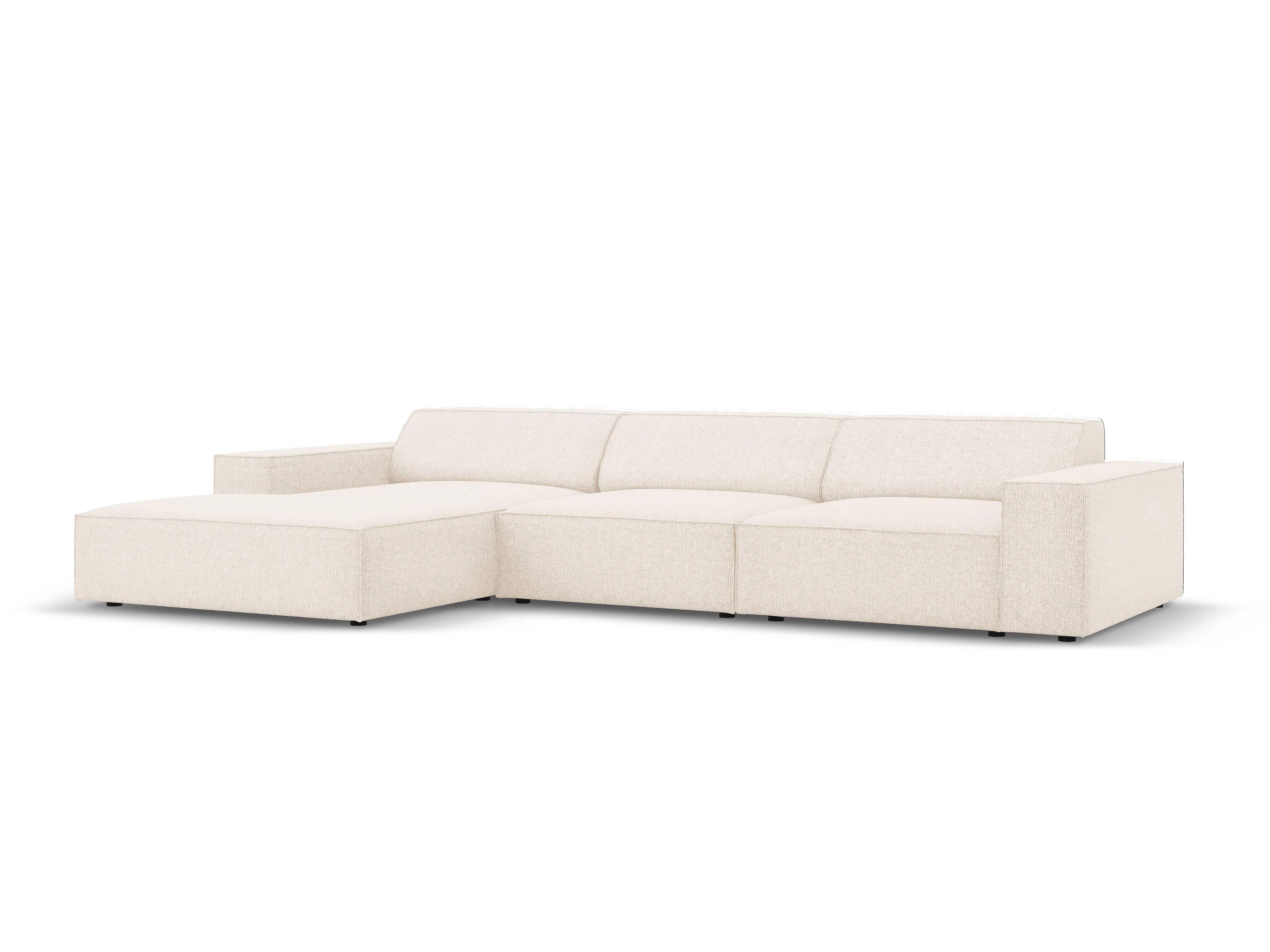 4-zitshoekbank Jodie links chenille