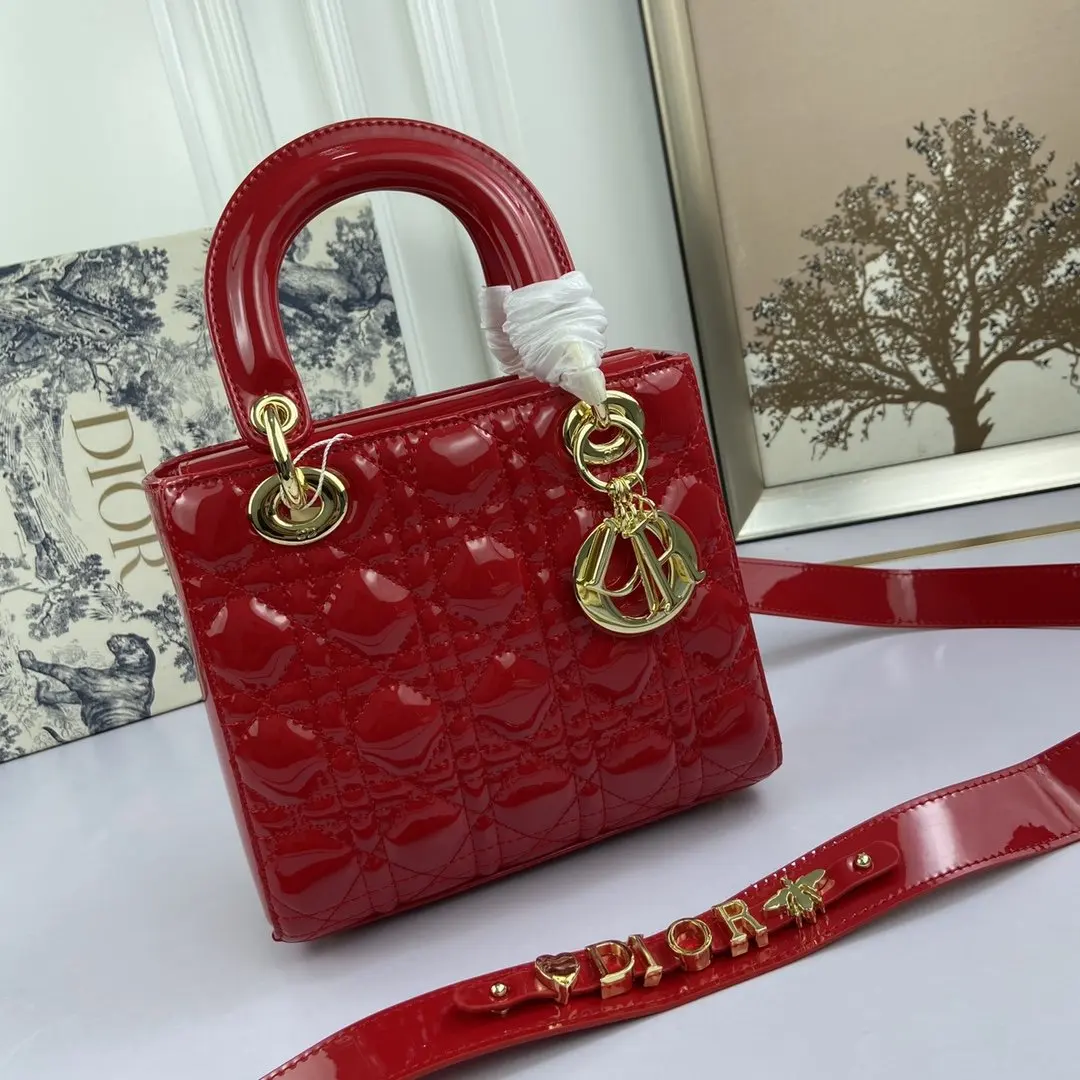 Dior The LADY DIOR Bag MINI SIZE(17*15*7cm)