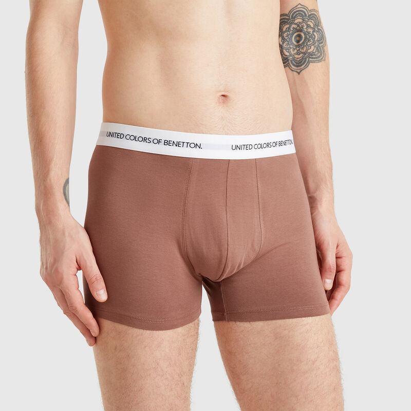 Boxers in stretch cotton