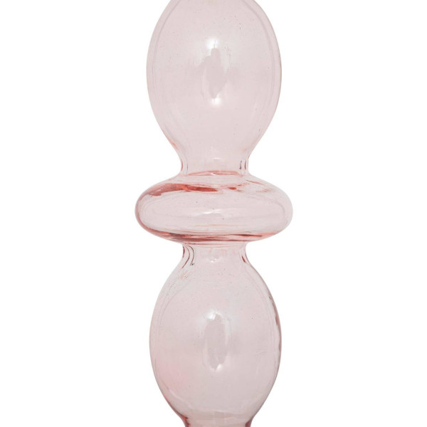 Świecznik szklany5,5x9 cm ROSA