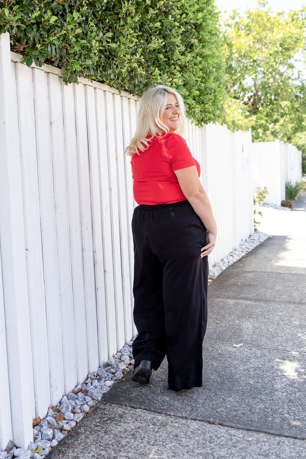 Gina Pant in Black
