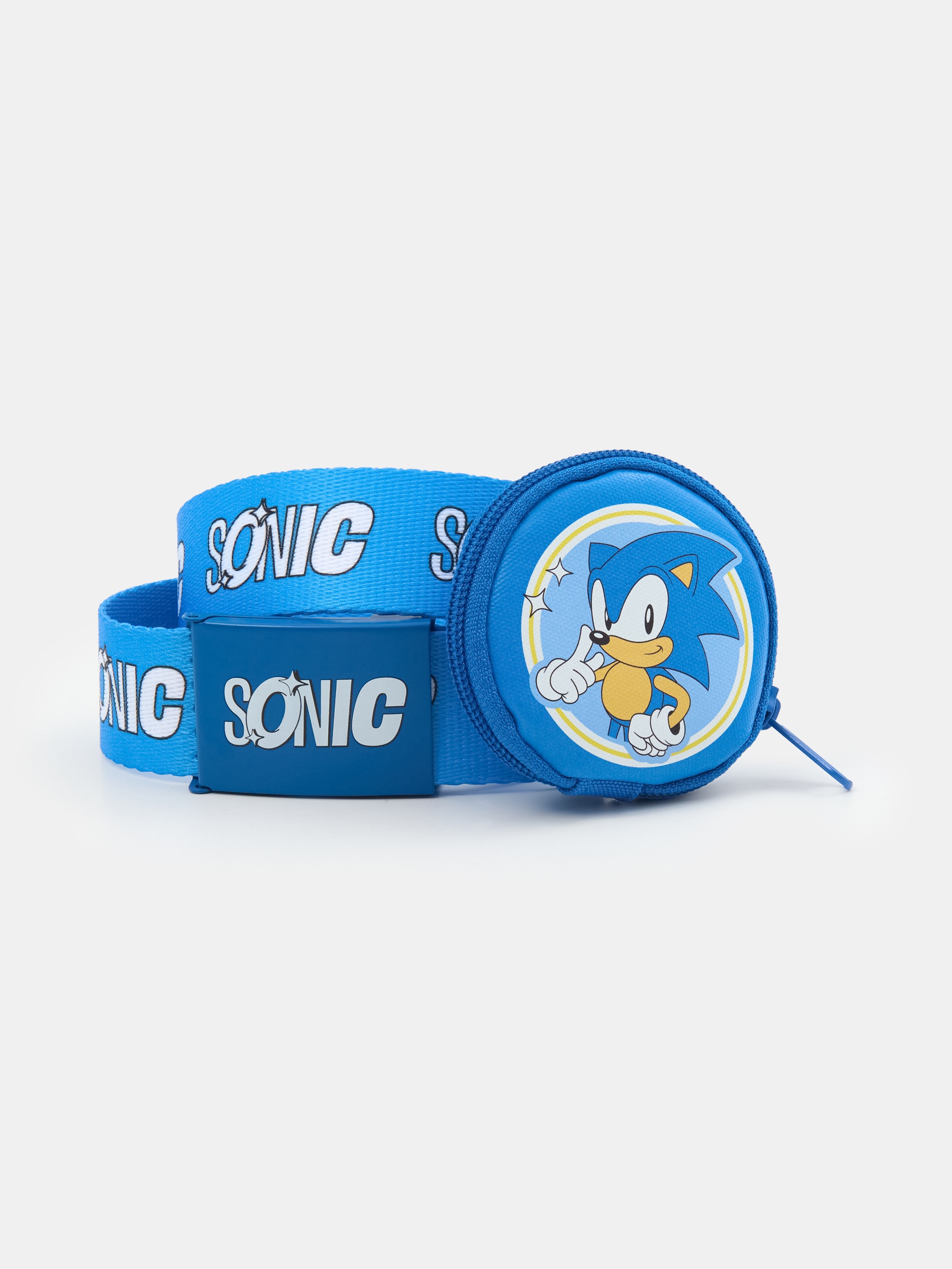 Parciany pasek z portfelem Sonic the Hedgehog