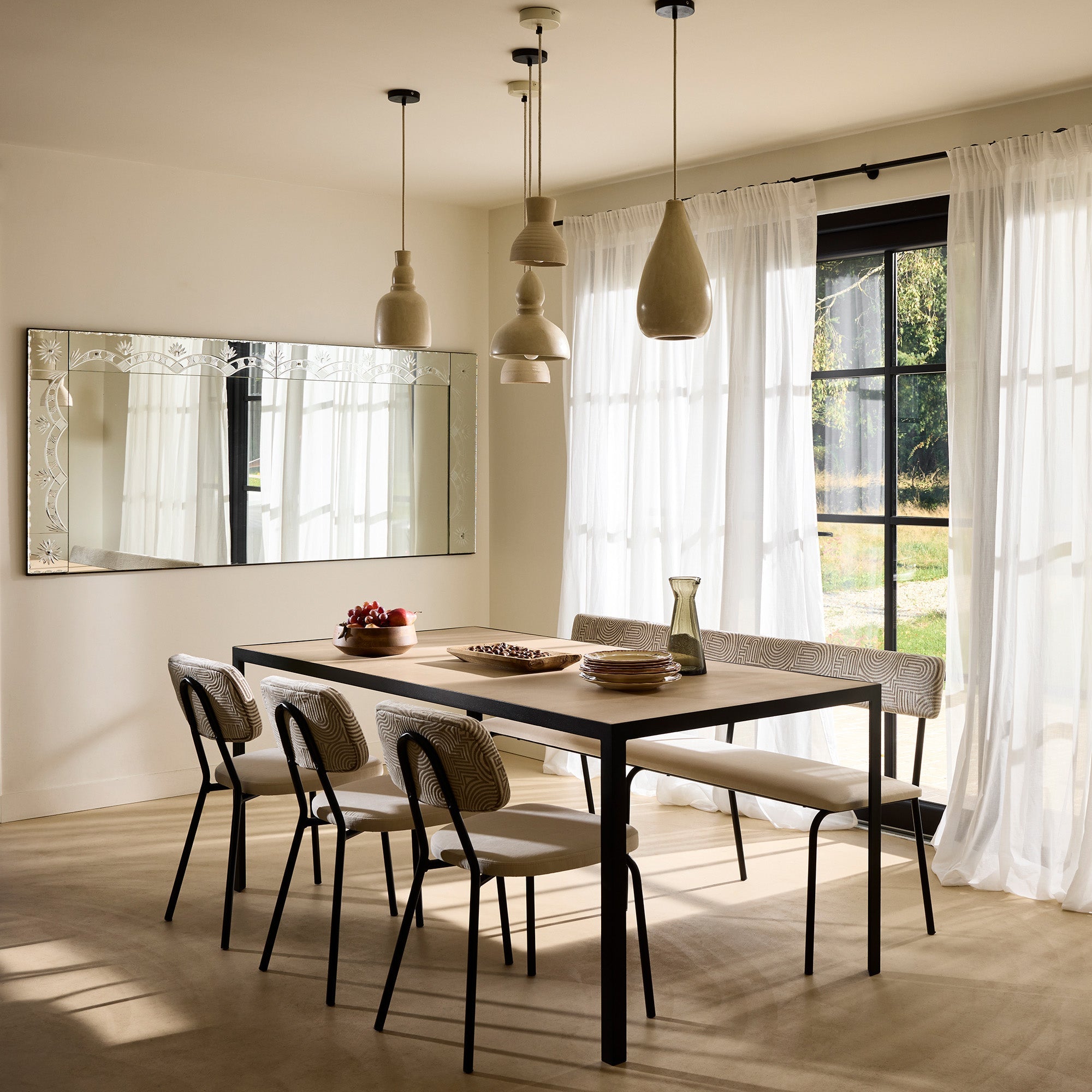 MADURA - Veiling wit 200x280 cm