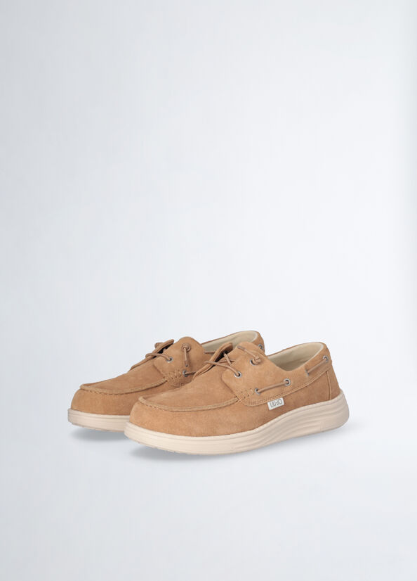 Mocassini casual in suede