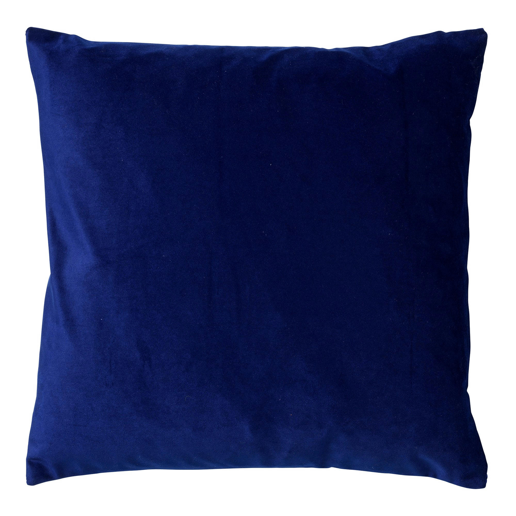 - Coussin - bleu en coton 45x45 cm avec motif