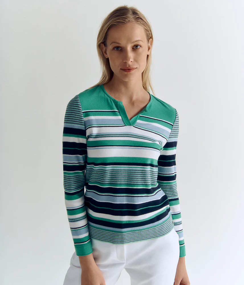 Pull maille à rayures ARTISTE83/83249/861