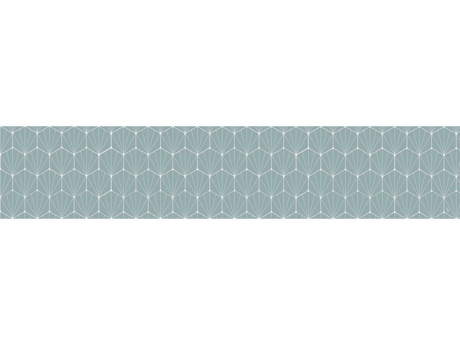 - Crédence adhésive constellation vert grisé 40cmx2m