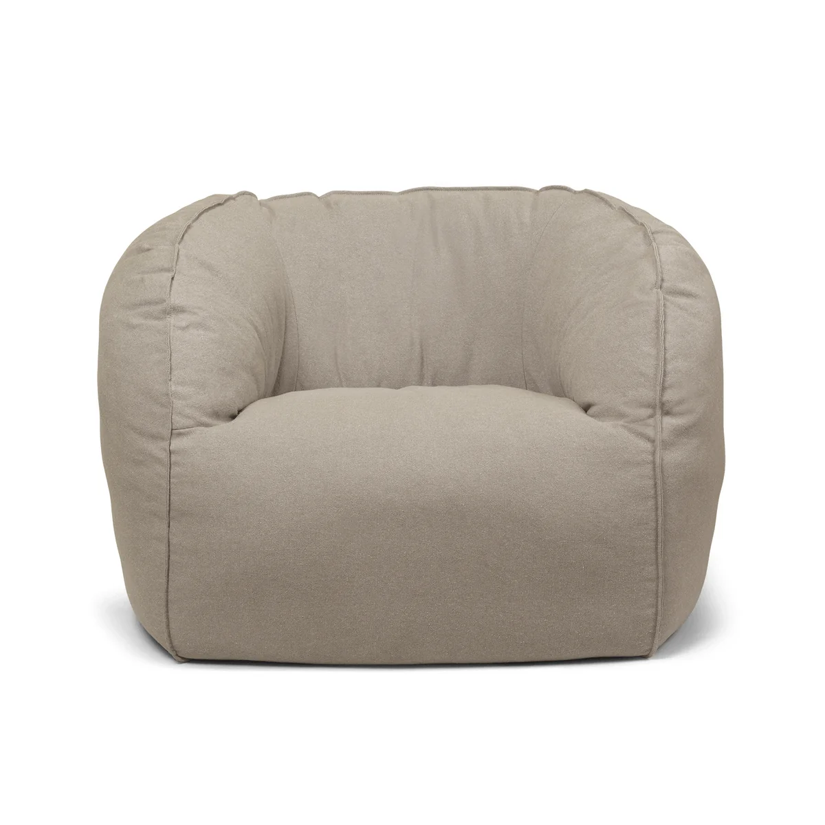 Ferm Living - Nesten Lounge Chair, Re-Cotton natural