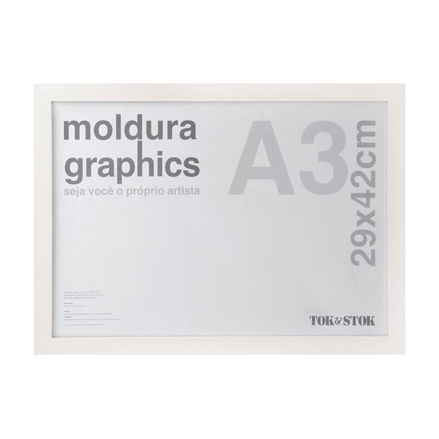 MOLDURA A3 29 CM X 42 CM GRAPHICS