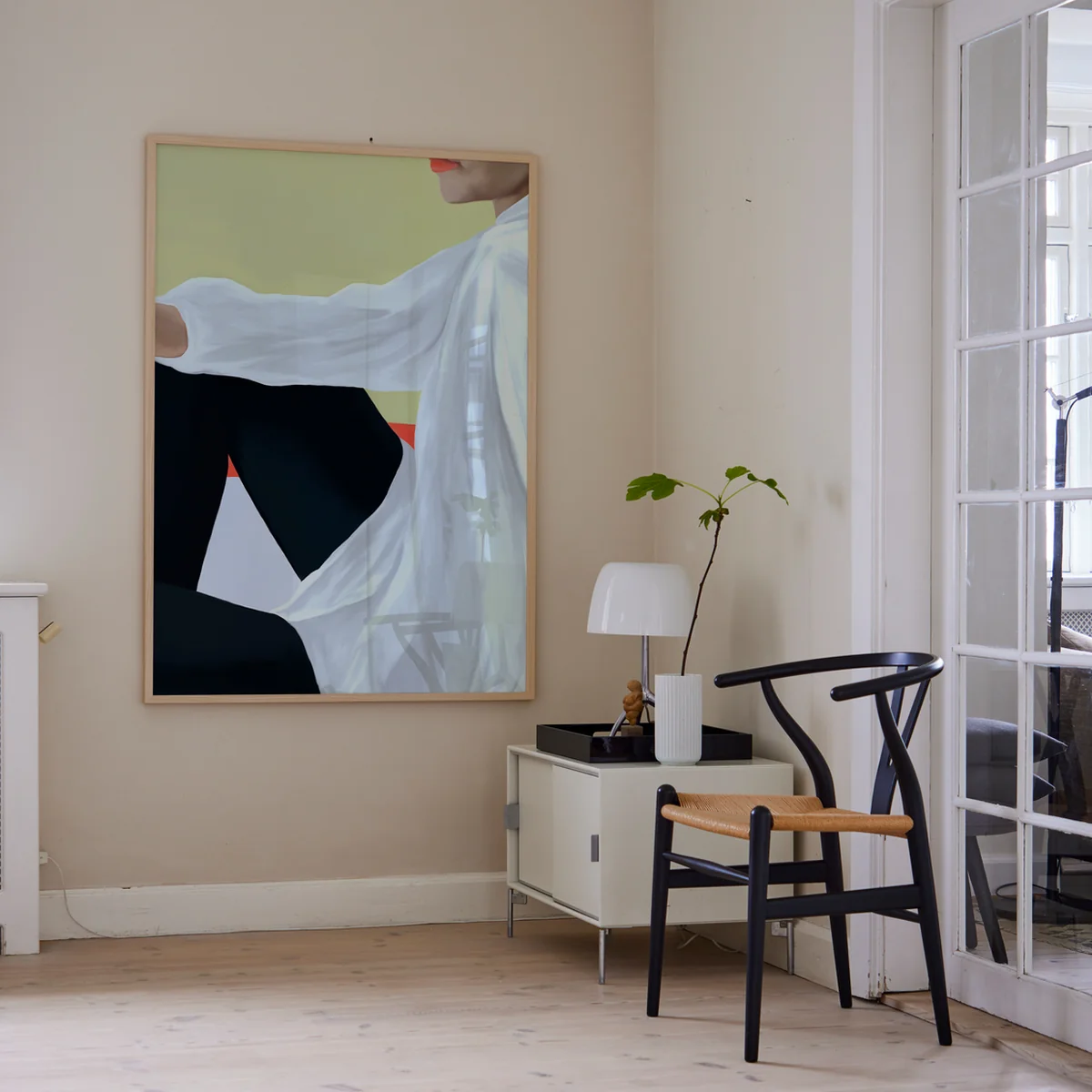 Paper Collective - White Shirt Poster