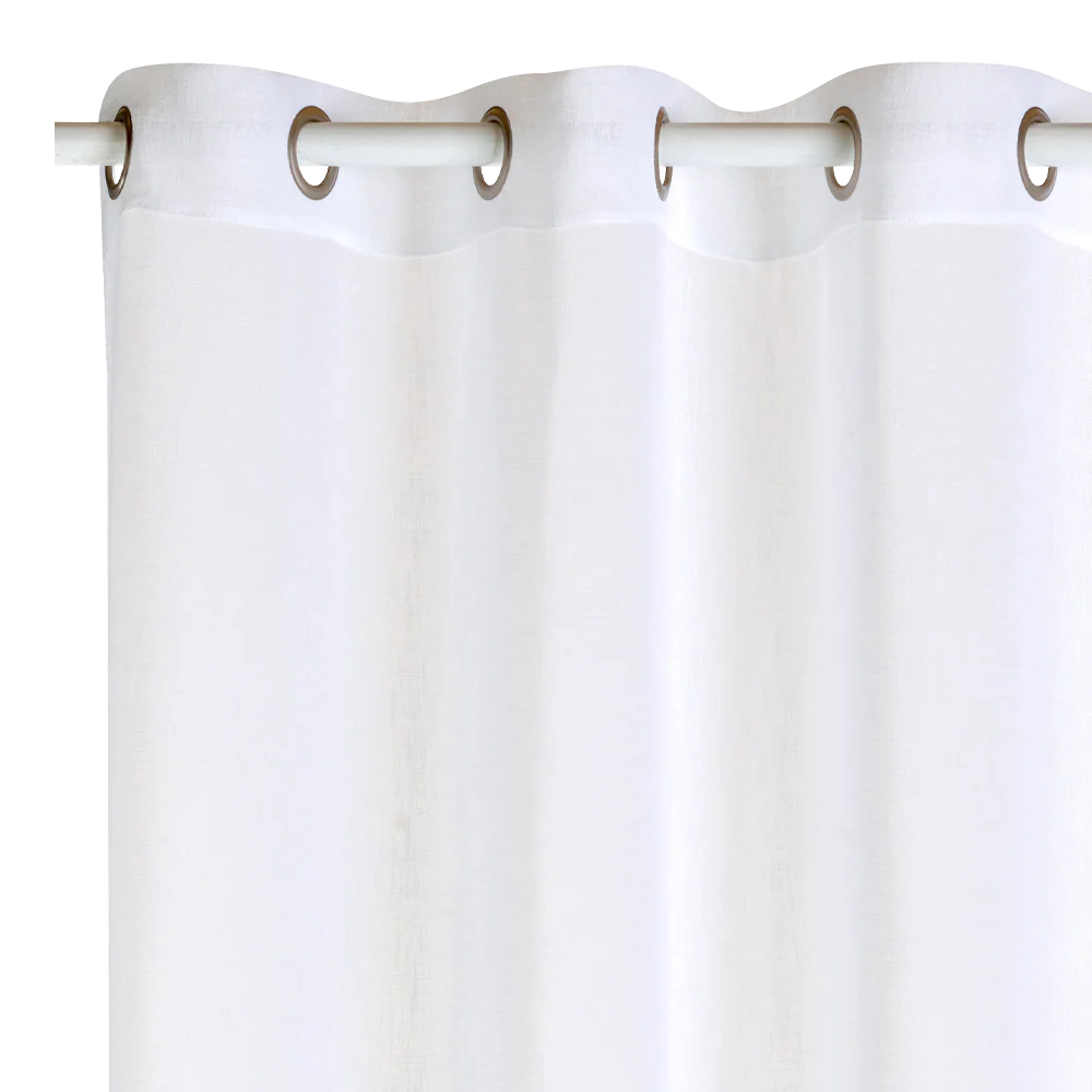 Voilage PROCIDA coloris blanc 290 x 240 cm