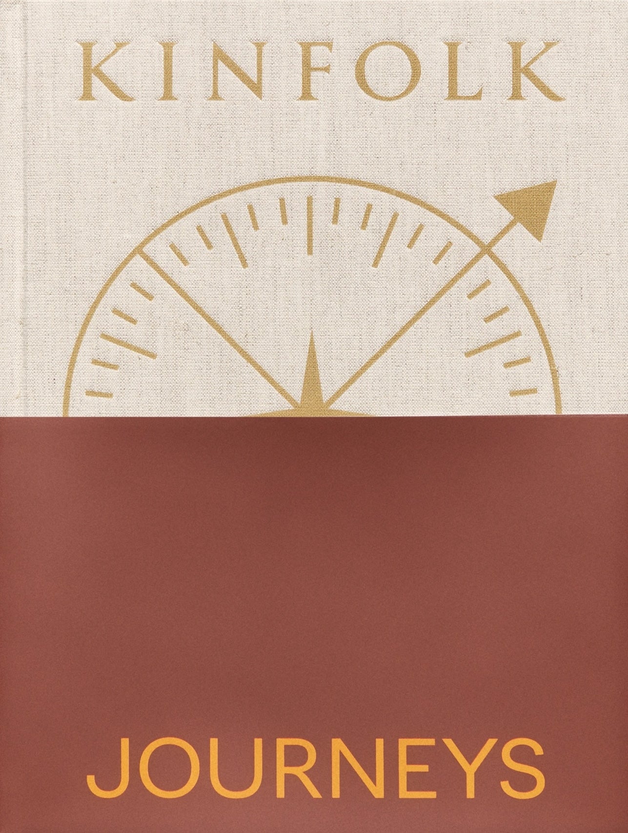New-Mags koffietafelboek Kinfolk Journeys - beige - 21 x 2.9 x 28